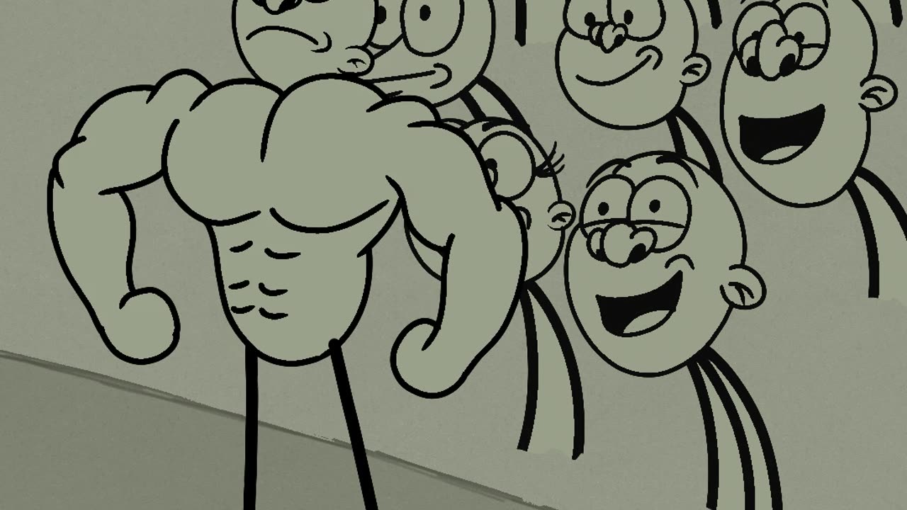 The body builder!