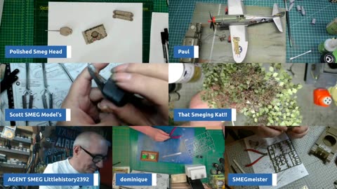 2 Aussies, a Pom, a Jock, a Taffy and a Swede! Makers Mojo! #Hobby #airfix #Tamiya