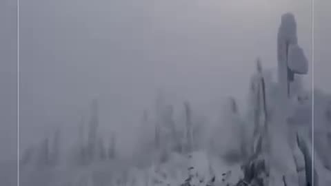The wall in Yakutia Russia 🇷🇺
