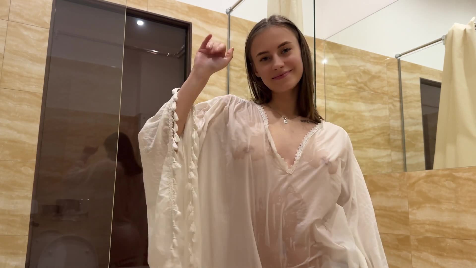 Dry vs Wet 3 in 1 See through Try on Haul Transparent Clothes