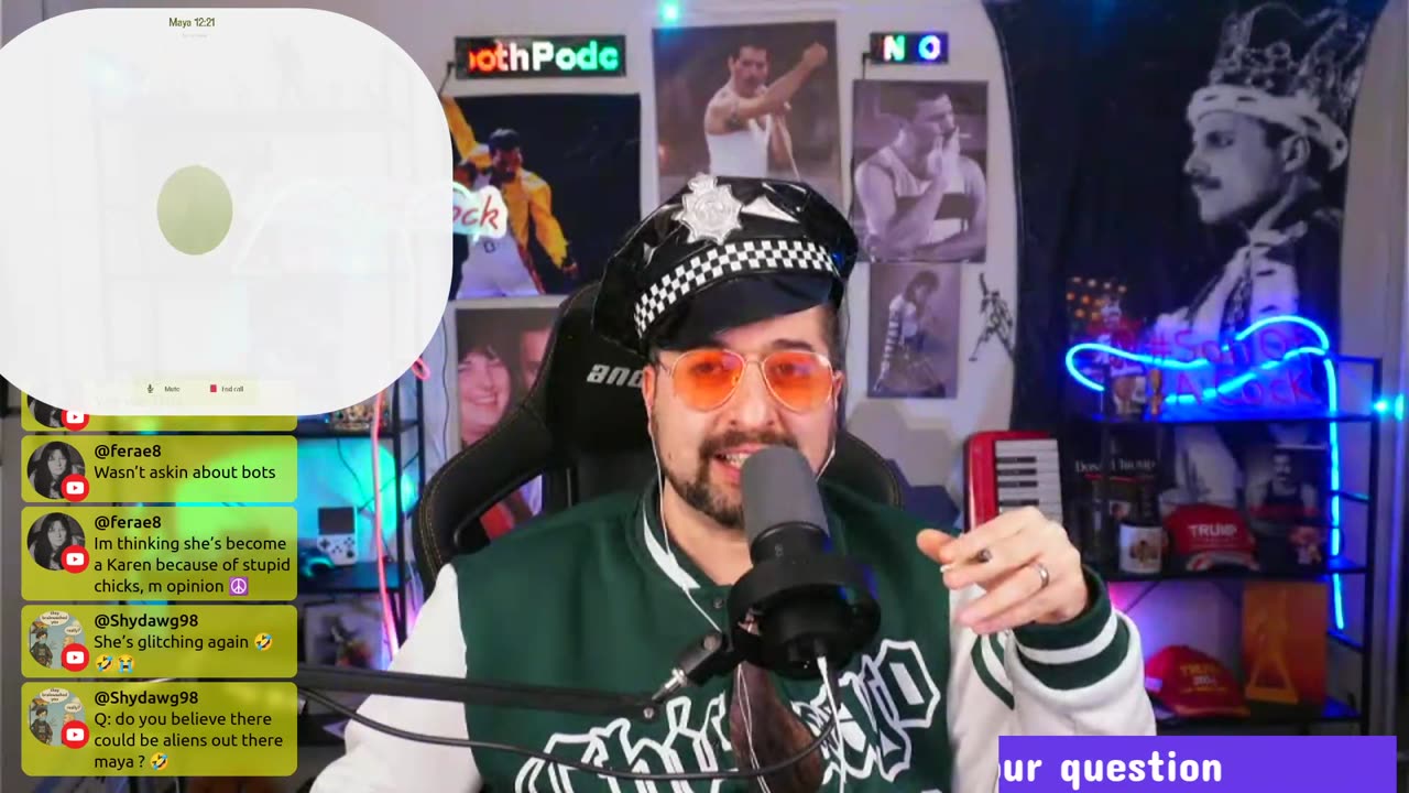 Talking With AI #8 PART 2 Did Karen Take My Internet Out? - Ask Questions - Live Stream