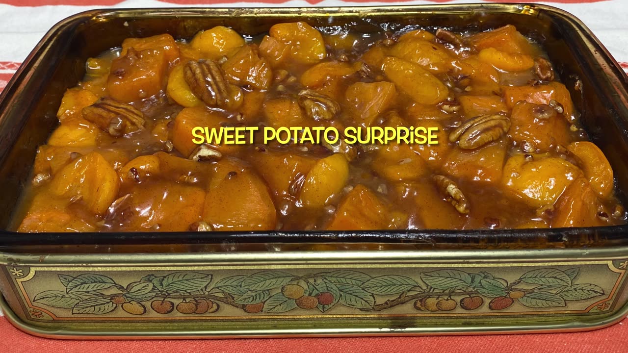My Candied Sweet Potatoes have a Surprise!