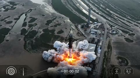 Watch Starship's tenth flight test Liftoff of Starship!