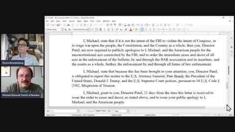 BNN (Brandenburg News Network) 7/15/2025 Lawful Defense & Mike Bambas - AxMiTax Truth