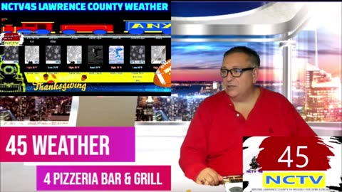 NCTV45 LAWRENCE COUNTY 45 WEATHER THURS NOV 27 2025