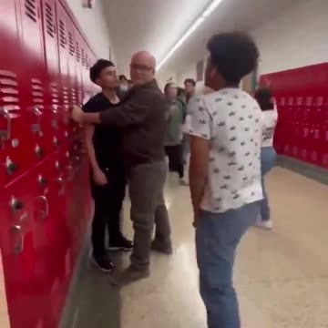 2 School Kids Fight, Then A Brown Shirt Teacher Literally Fights The Black Kid After He Got Hit