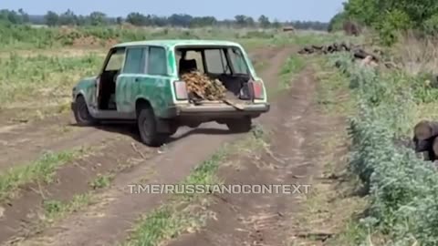 🚗💨 Ukraine Russia War | Improvised Lada 08 Used as Russian Assault Vehicle | RCF