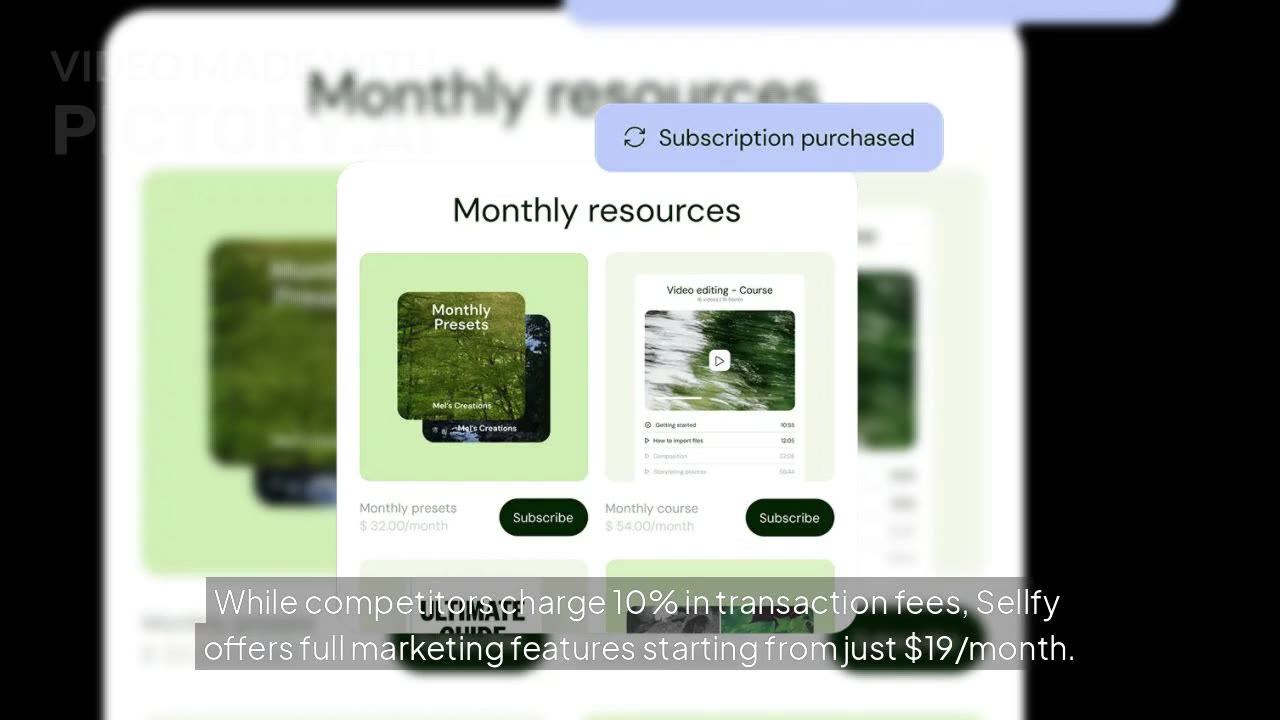 How to Sell Digital Products, Merch & Subscriptions with Sellfy