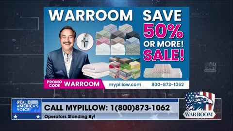 Get Summer Ready With MyPillow: 50% Off Special For The WarRoom Posse