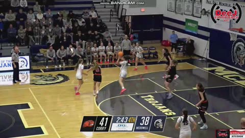 DECEMBER 2 2025 PIAA D-10 GIRLS BASKETBALL: CORRY VS MCDOWELL PART 9