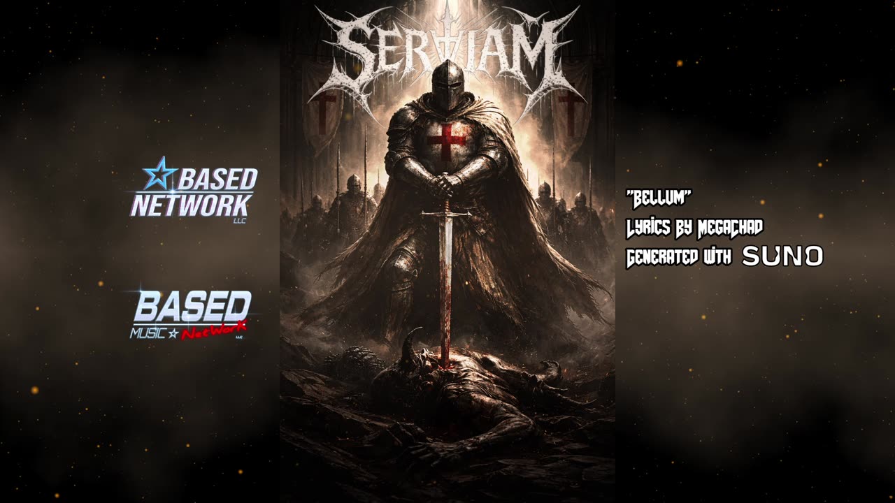 "Bellum" - Serviam - (Crusader Music) [AI Generated]