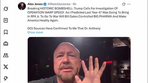 AJ - Big Pharma now on the chopping block ..