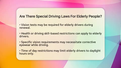 Are There Special Driving Laws For Elderly People_ - Better Family Relationships