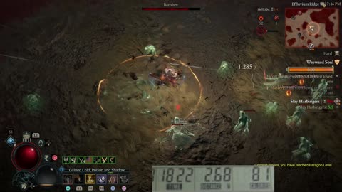 Playing Diablo 4 while riding exercise bike