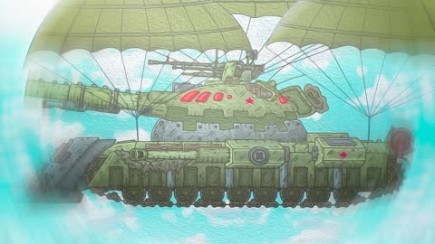 THE APPEARANCE OF A SOVIET MONSTER! The T-66 Bobr is ready for battle! - Cartoons about tanks
