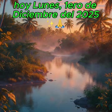 🙏✨Evangelio de hoy Lunes, 1ero de Diciembre del 2025✨🙏