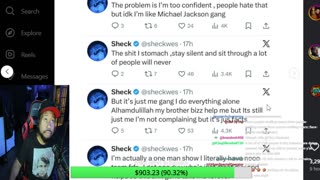 Sheck Wes exposes Fake Industry. Future Not supportin his mans? D4VD had help w disposing his ex?