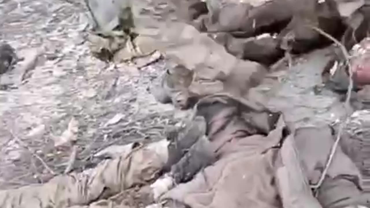 Wounded Russian Soldiers Left Waiting for Transport