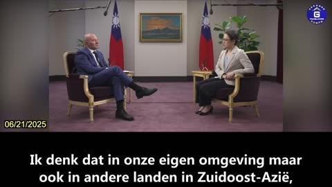 【NL】Taiwanese vicepresident Hsiao Bi-Khim hekelt de gemilitariseerde kunstmatige eilanden van de CCP