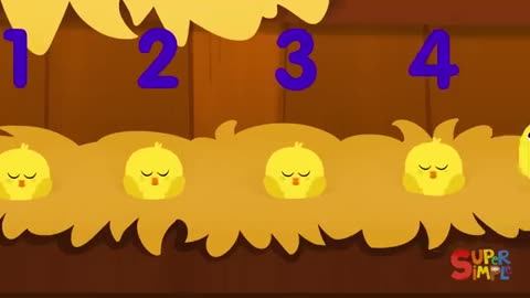Amazing: Five Little Chicks | Lullaby for Kids | Super Simple Songs