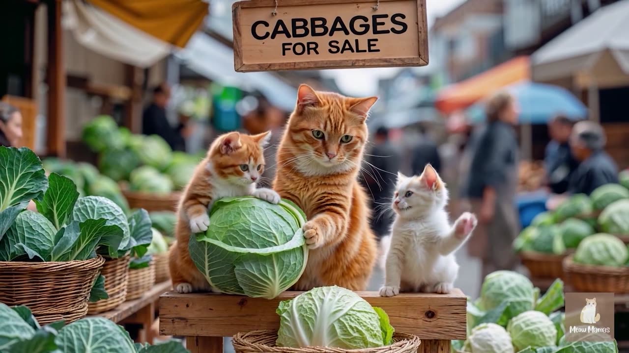 Kitten Helps Mama Cat Build a New Home for Ducklings A Peaceful Healing Story