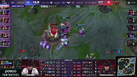 KT vs HLE Highlights Game 1 LCK 2025 Playoffs KT Rolster vs Hanwha Life Esports