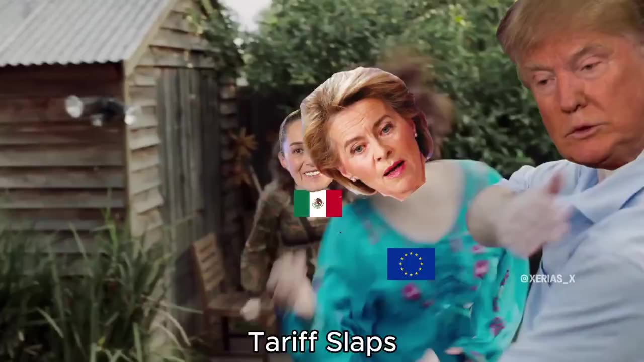 Trump Tariff Power Slap Competition