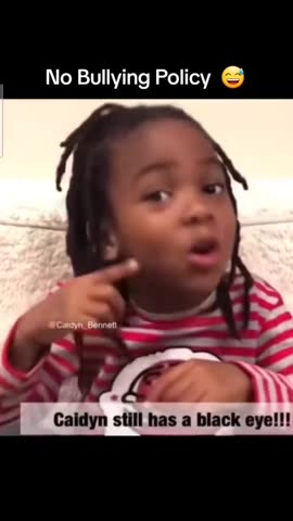 Kindergartener Understands How Not to Be Bullied