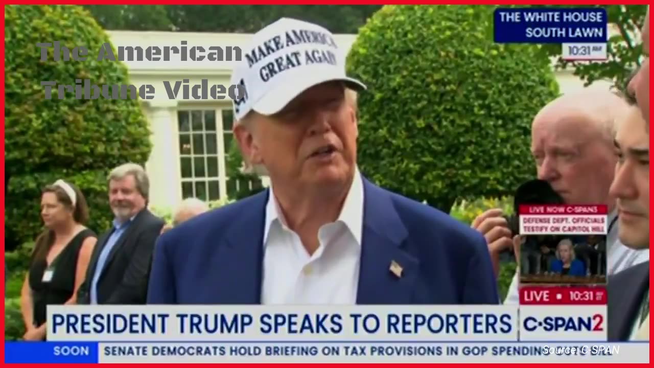WATCH: Trump Hilariously Roasts Woke CNN Reporter at Flag-Raising Ceremony