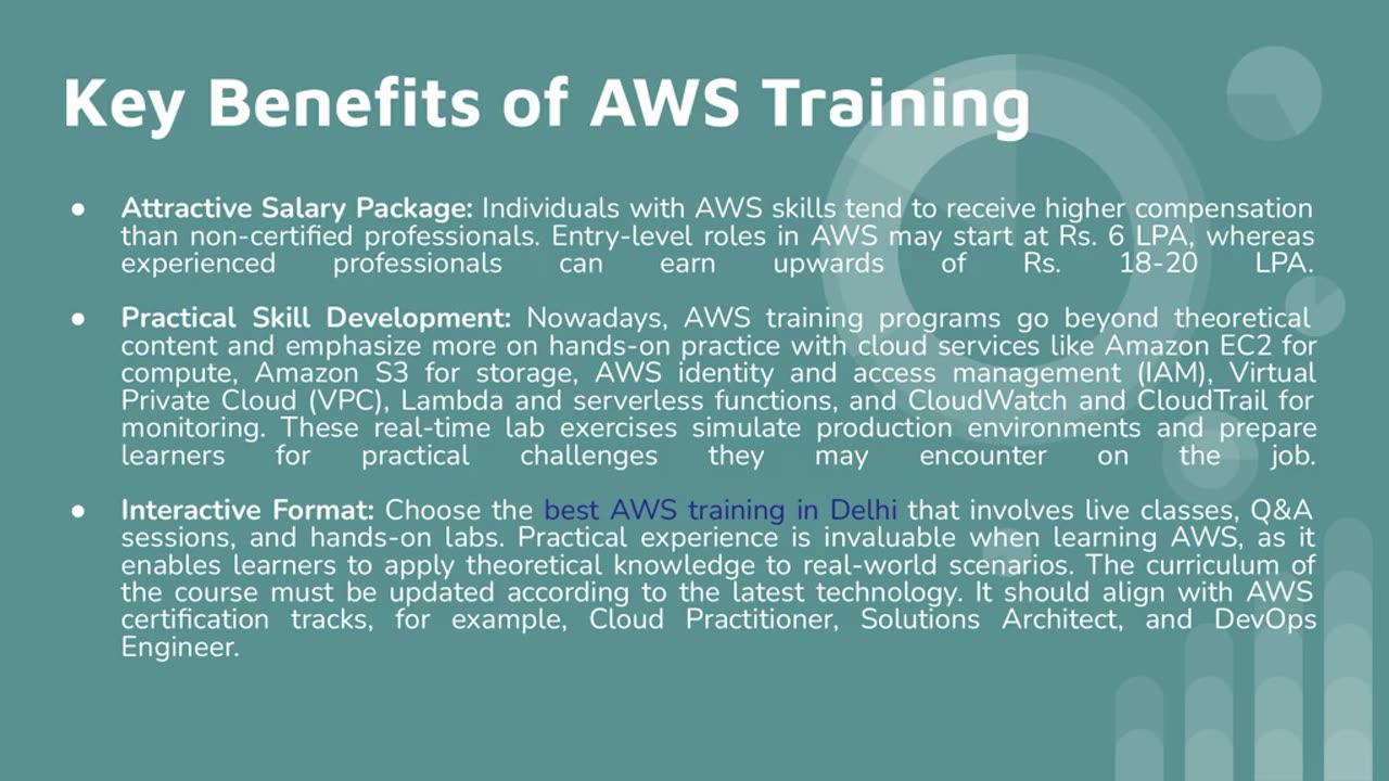 Exploring the Benefits of AWS Training for Career Growth
