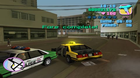 GTA Vice City: 60 FARES IN A ROW as a Taxi Driver, the BEST VICE CITY TAXI driver ever (Part 3)