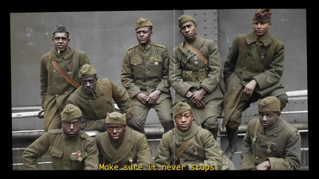 They Laughed at the Black Soldiers.