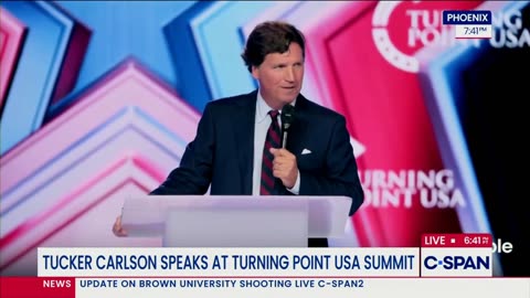'It's Fake': Tucker Says There's No Civil War On The Right