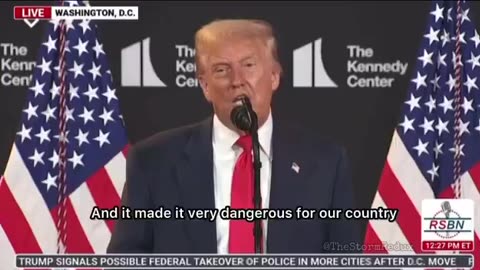 “I hope something is going to done about it”-POTUS says while looking directly at AG Pam Bondi