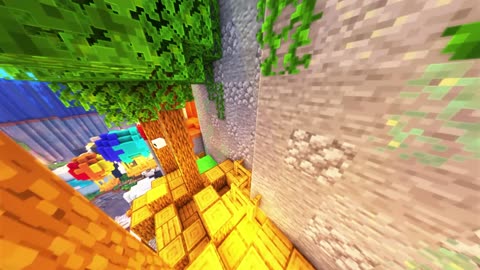 075_Minecraft Parkour Gameplay #game