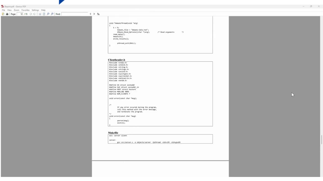 Student Work(Lab Report)| DV1457 LAB 2: C Programming in UNIX for Beginners Report Video|BTH