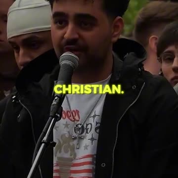 Iranian Christian leaves Charlie Kirk Speechless