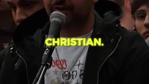 Iranian Christian leaves Charlie Kirk Speechless