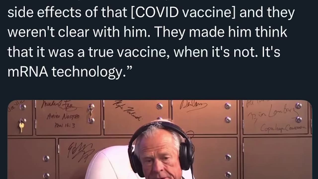 President was lied to