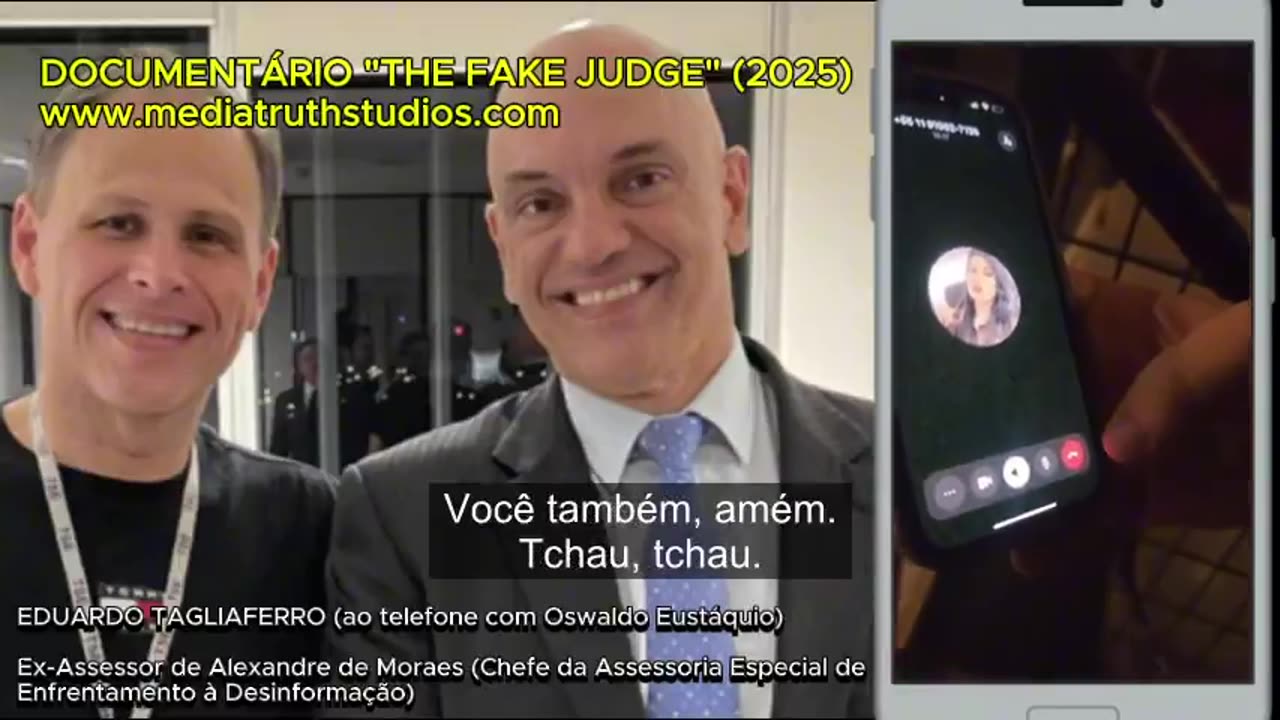 Video completo (24 min): Eduardo Tagliaferro - Os Audios do assessor do TSE sobre o seu plano de fuga, ameças de morte do PCC a mando de Moraes, etc. (Audios de 2024 gravados por Oswaldo Eustáquio)