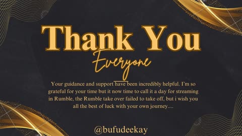 Thank You EVERYONE