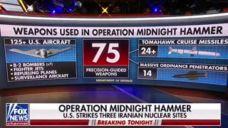Operation Midnight Hammer involved more than 125 aircraft including B-2 bombers