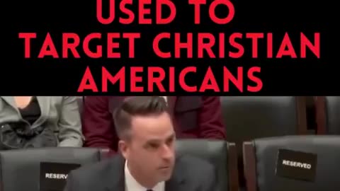 Rep GILL exposes secret ¨ Hate Map´ used to target christians Americans