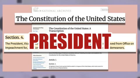 Article II Section 4 Of Constitution Does NOT Say Officers Will Be Removed If President Impeached