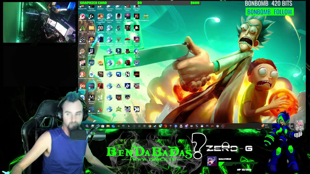 Juggling Your Grandma's Watermelons! | #ZeroG #allegedly #3DPrintDaddy