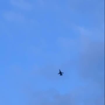 Ukrainian Su24 Fighter-Bomber Returning from Combat Operations