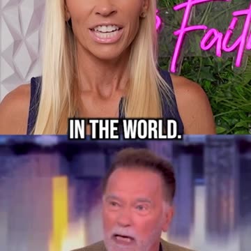 What Arnold says might SHOCK you!! 🤯🔥 #theview #Politics #arnold #whoopi