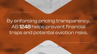 New CA Bill seeks to protect renters from financial trap.