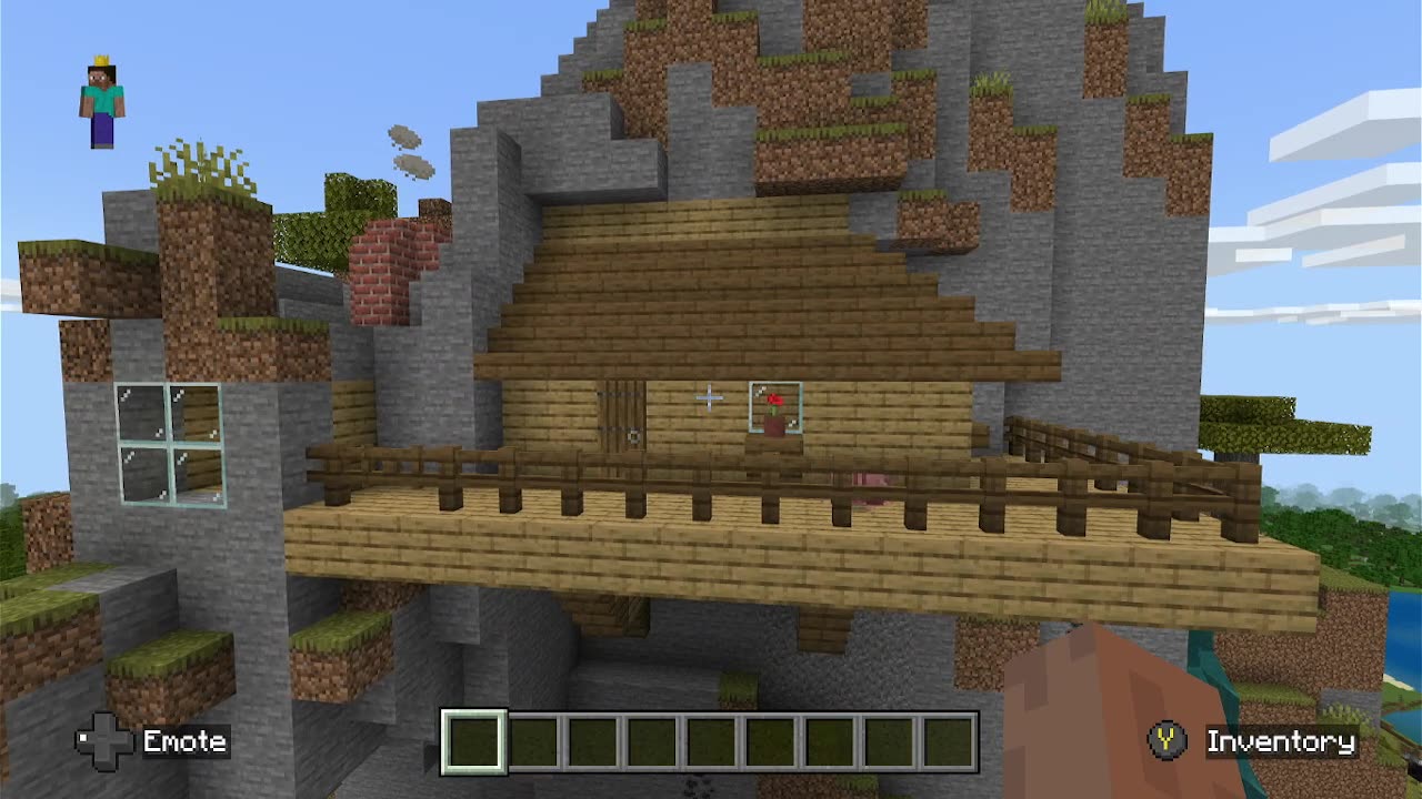 Epic cliff side house!