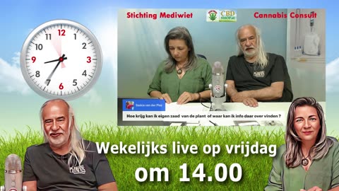Om 14.00 is er weer een uitzending